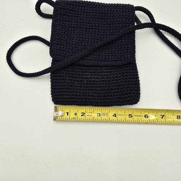 The Sak Black Crochet Crossbody Bag - Picture 7 of 7